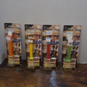 Set of 4 Cartoon Character PEZ Dispensers